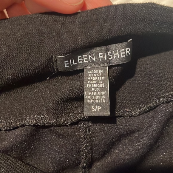 Eileen Fisher Small Pull-on Straight Leg Pant - Picture 2 of 3